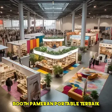 booth pameran portable terbaik